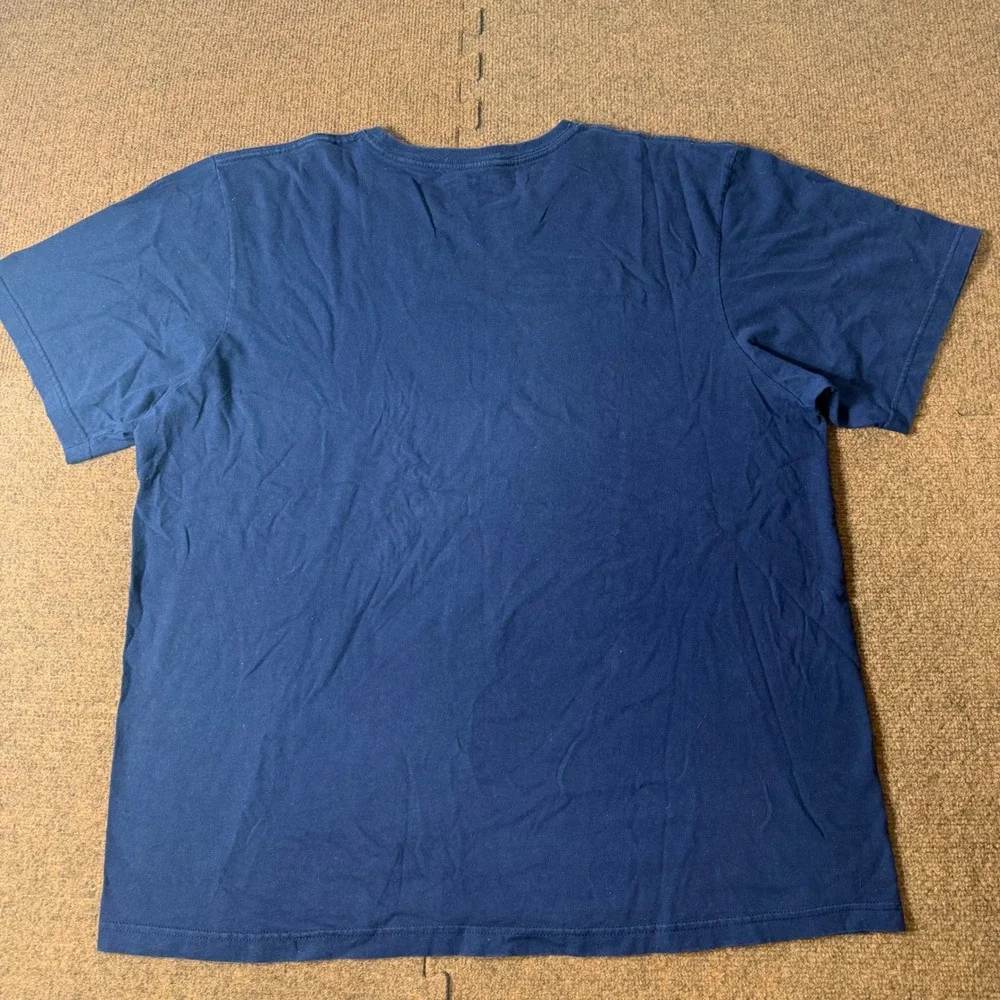 Dallas Cowboys T-Shirt Mens 2XL Navy Blue NFL Team Apparel NFC East Graphic Tee